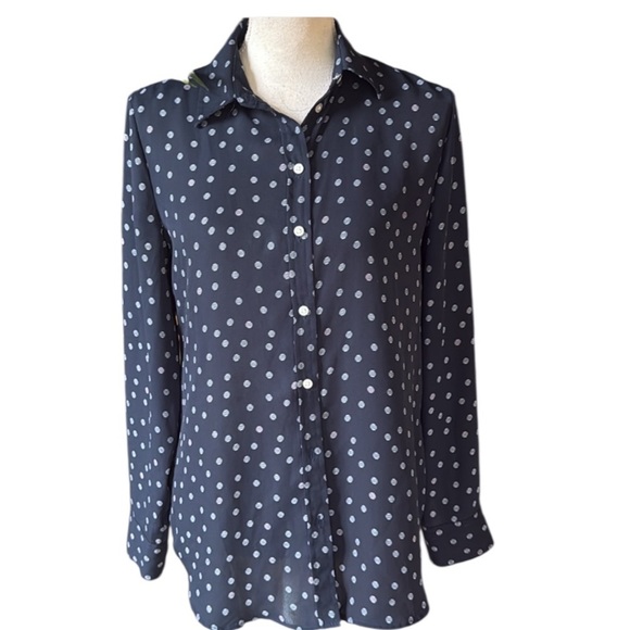 Banana Republic ladies long sleeve blouse perfect condition Dillon Classic fit S - Picture 1 of 10